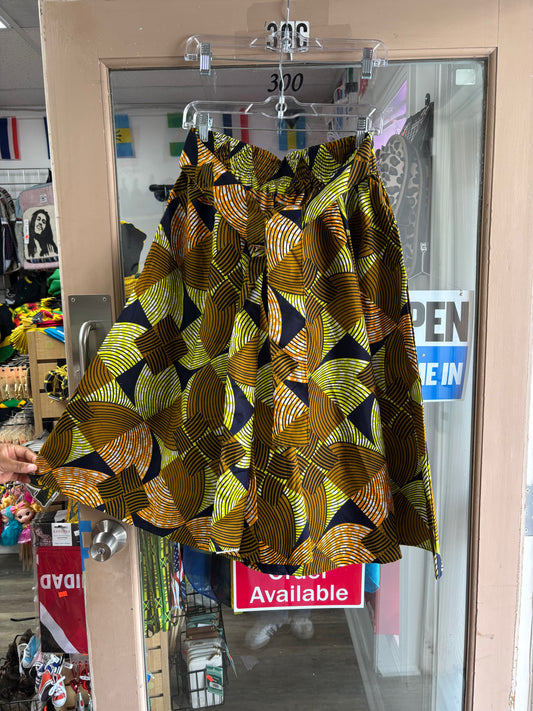 Nubian Aura Skirt w/Head Wrap