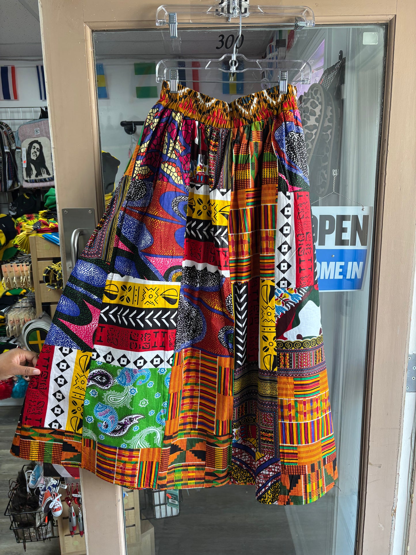 Sahara Dusk Skirt w/Head Wrap