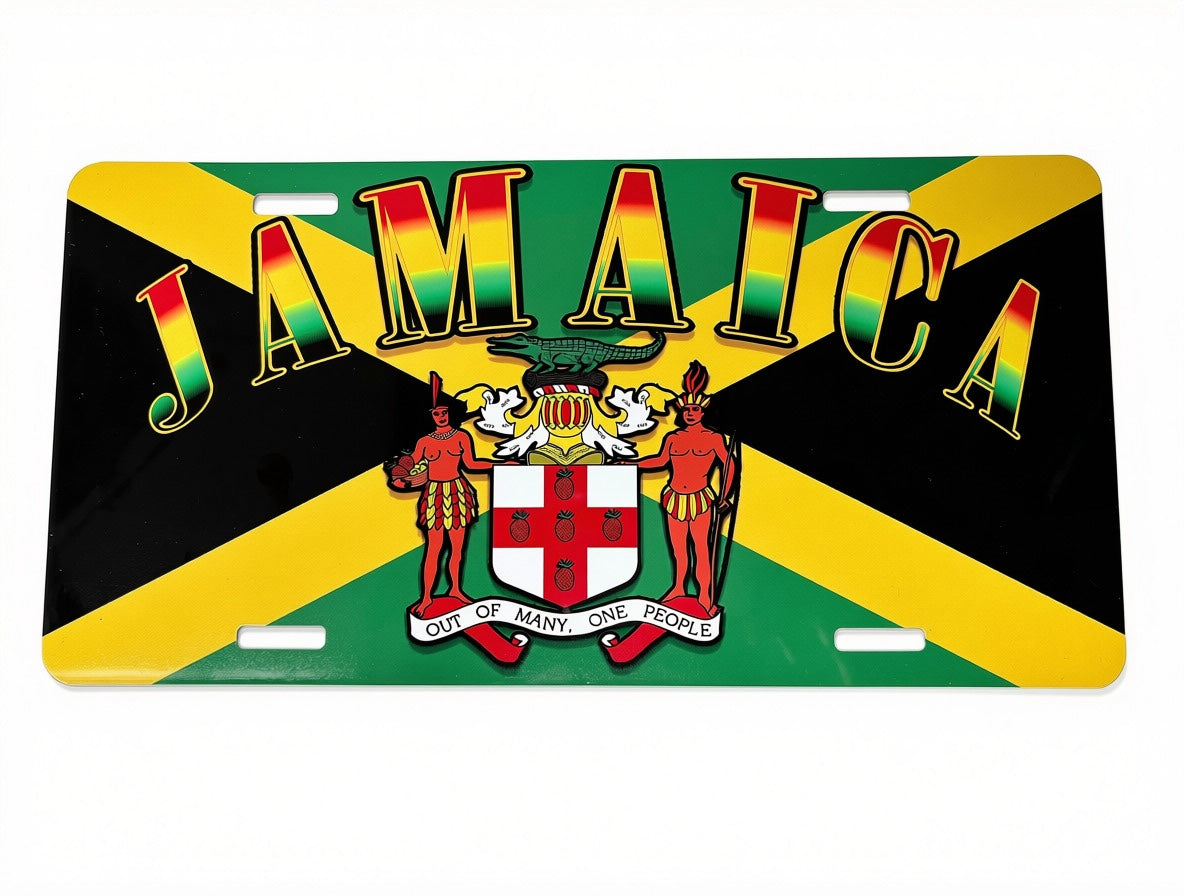 Jamaican License Plate