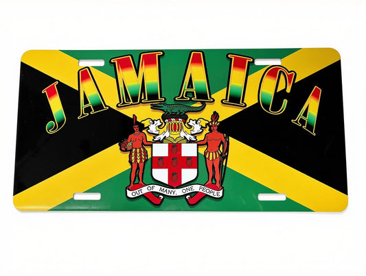 Jamaican License Plate