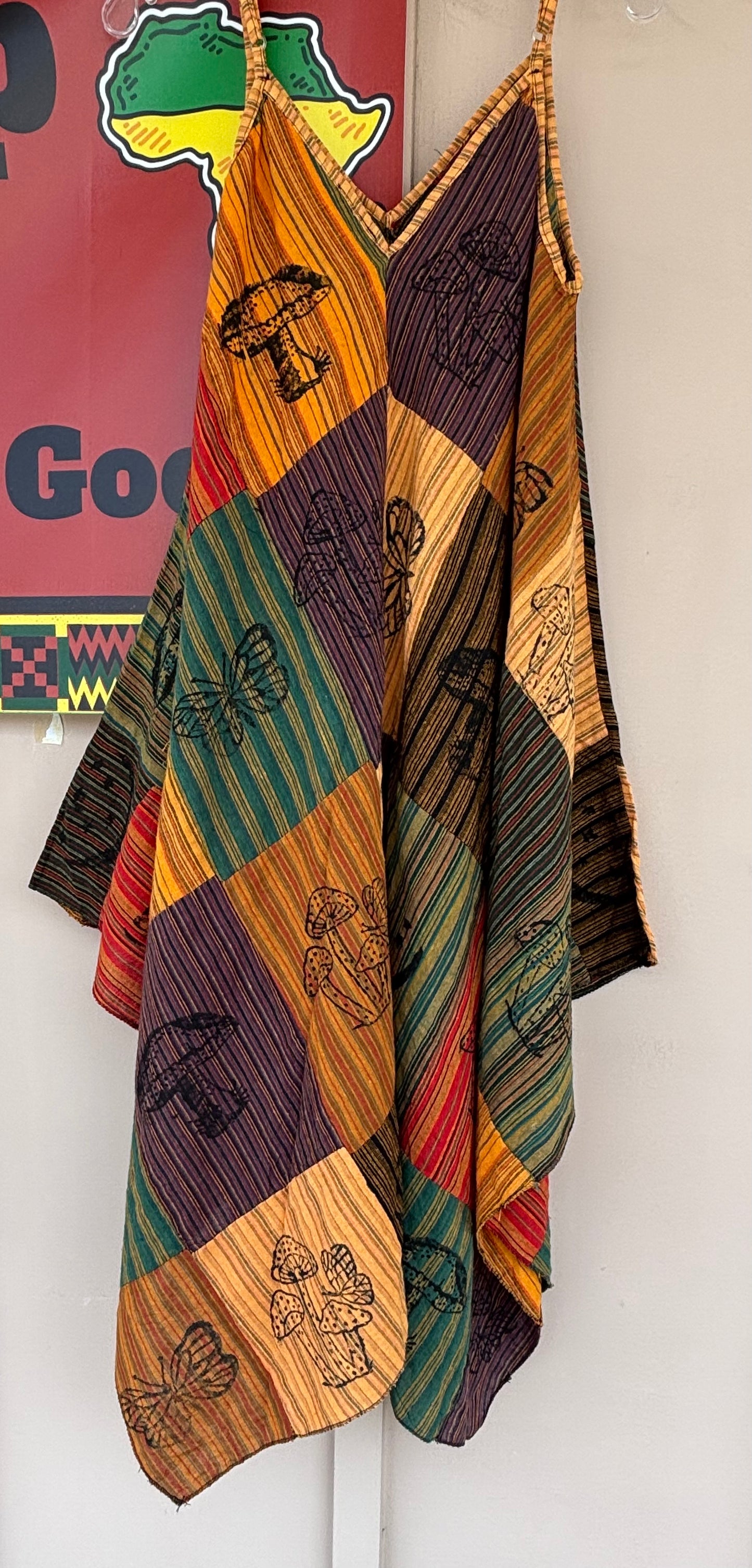 Multicolor Nature Dress