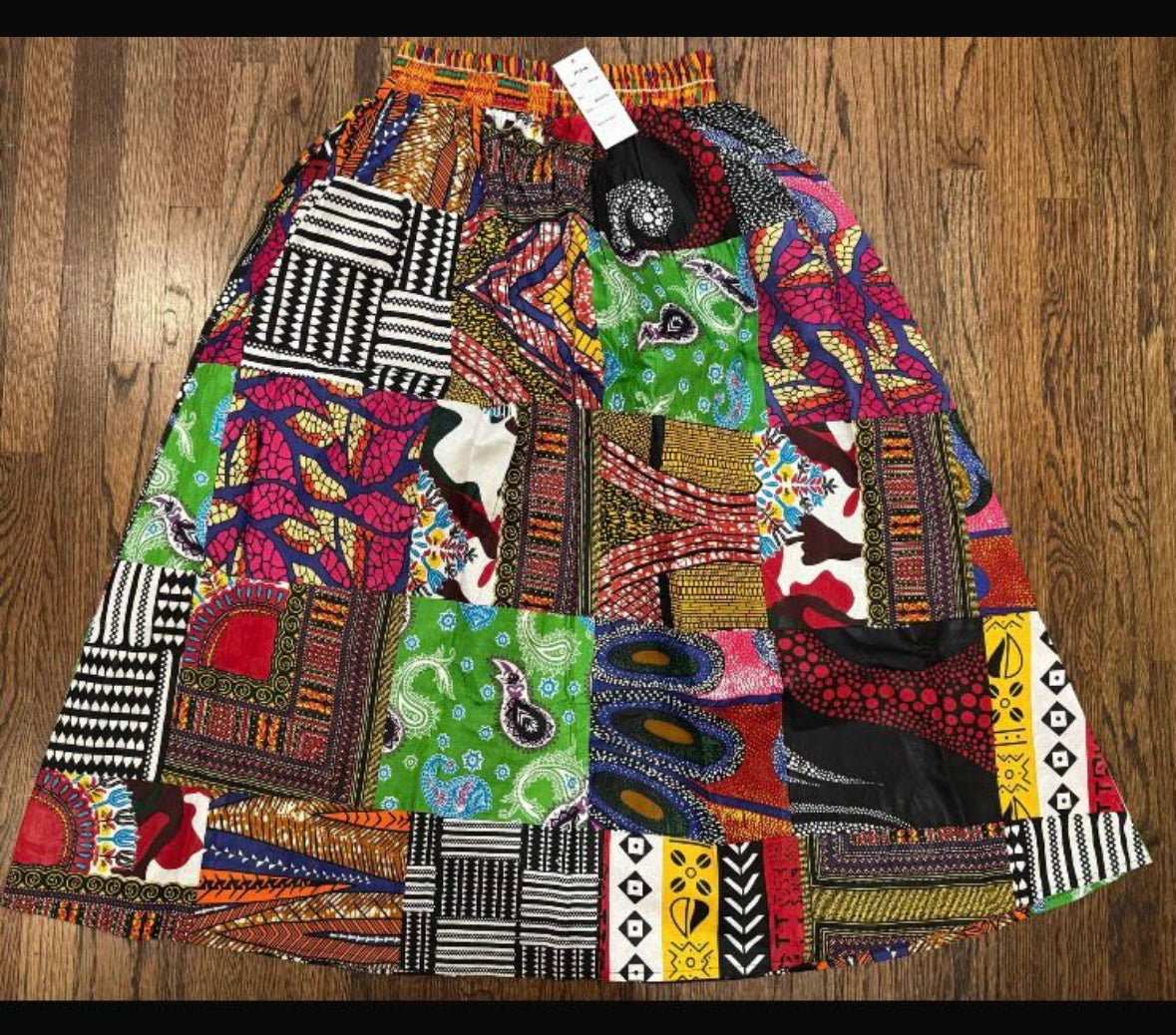 Sahara Dusk Skirt w/Head Wrap