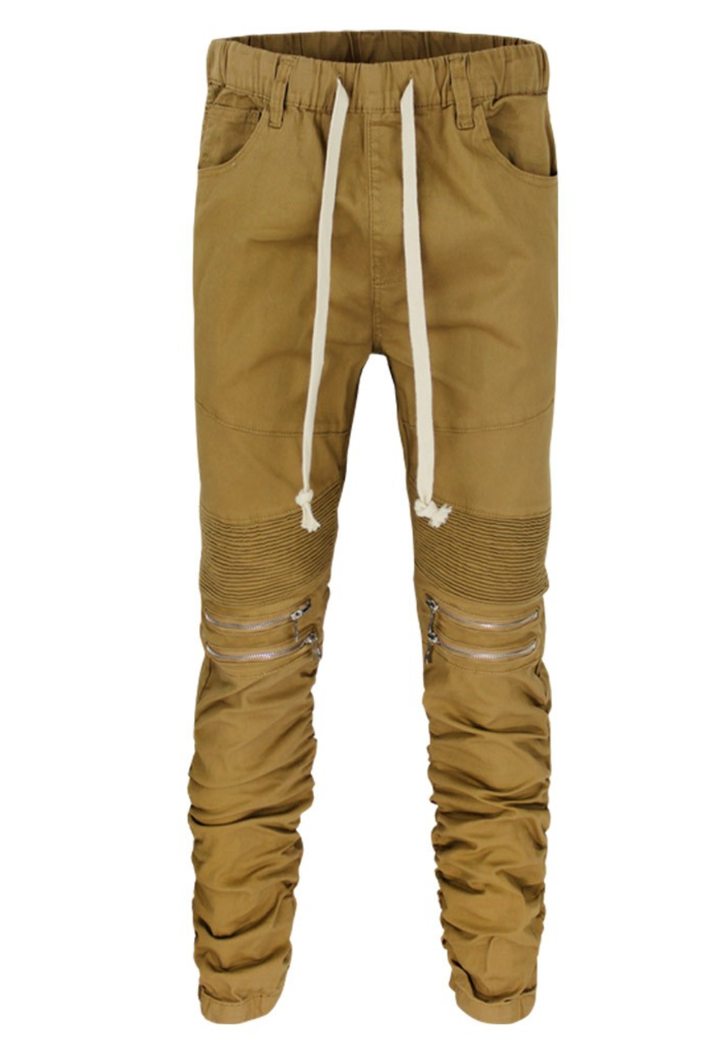 Wheat BUNGEE JOGGER PANTS